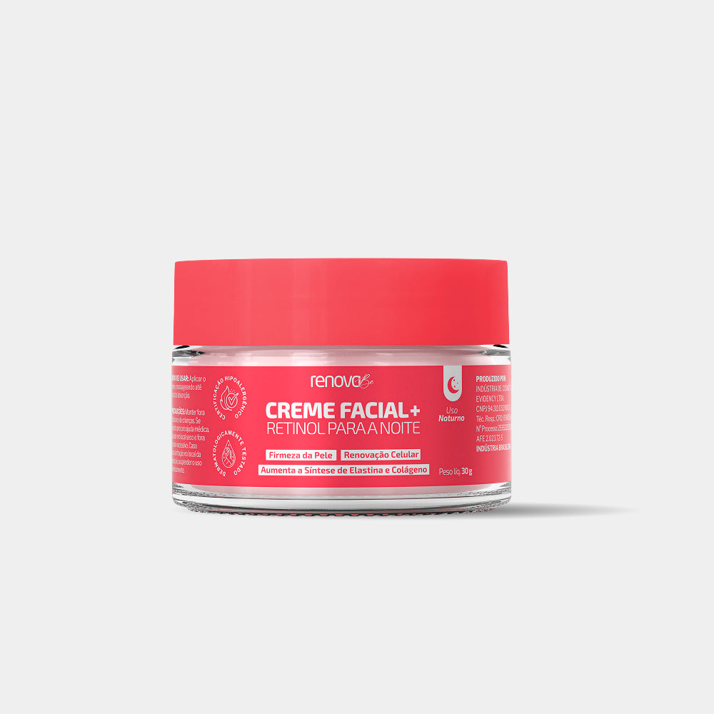 Creme Facial Retinol Para a Noite – Renova Be