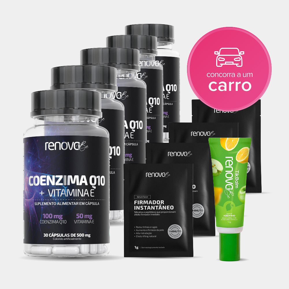 Coenzima Q10 + Vitamina E - Exclusivo