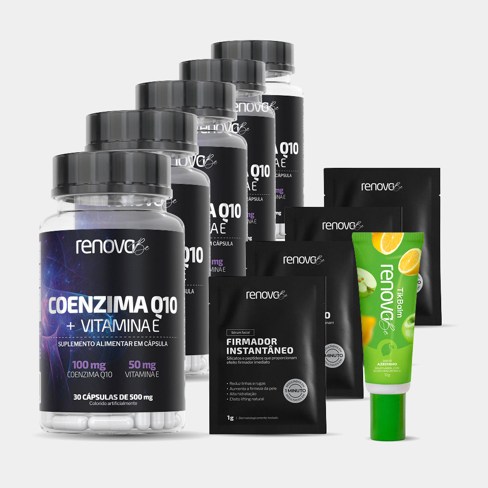 Coenzima Q10 + Vitamina E - Exclusivo