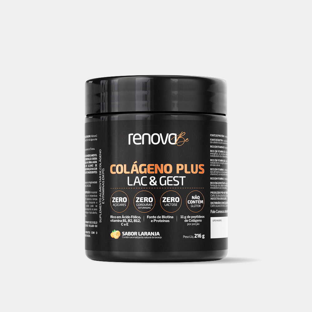 Colágeno Plus Lac & Gest - Laranja