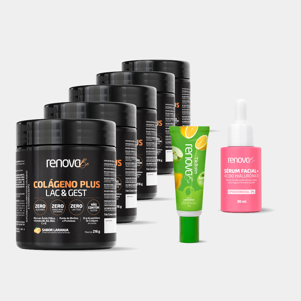 Colágeno Plus Lac & Gest para gestantes e lactantes - Exclusivo