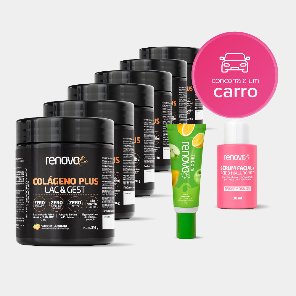 Colágeno Plus Lac & Gest para gestantes e lactantes