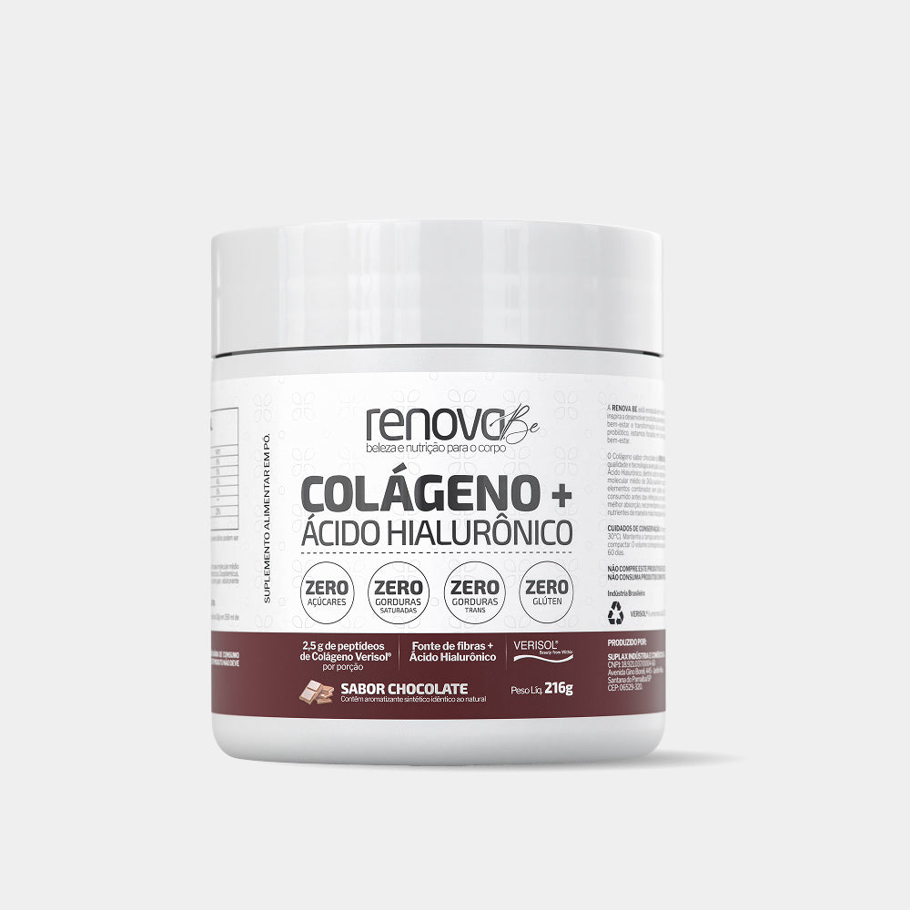 Colágeno Verisol® + Ácido Hialurônico - Chocolate