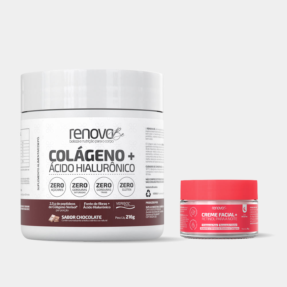 Colágeno Verisol® + Ácido Hialurônico - Chocolate