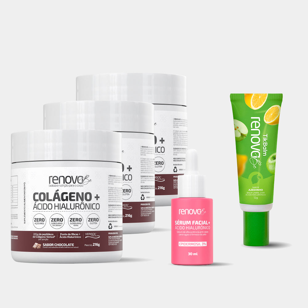 Colágeno Verisol® + Ácido Hialurônico - Chocolate