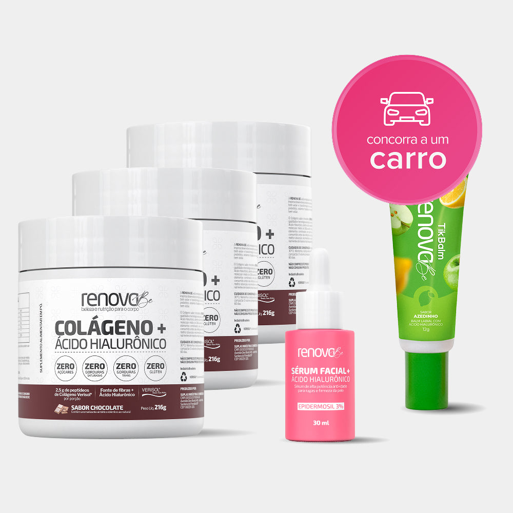 Colágeno Verisol® + Ácido Hialurônico - Chocolate