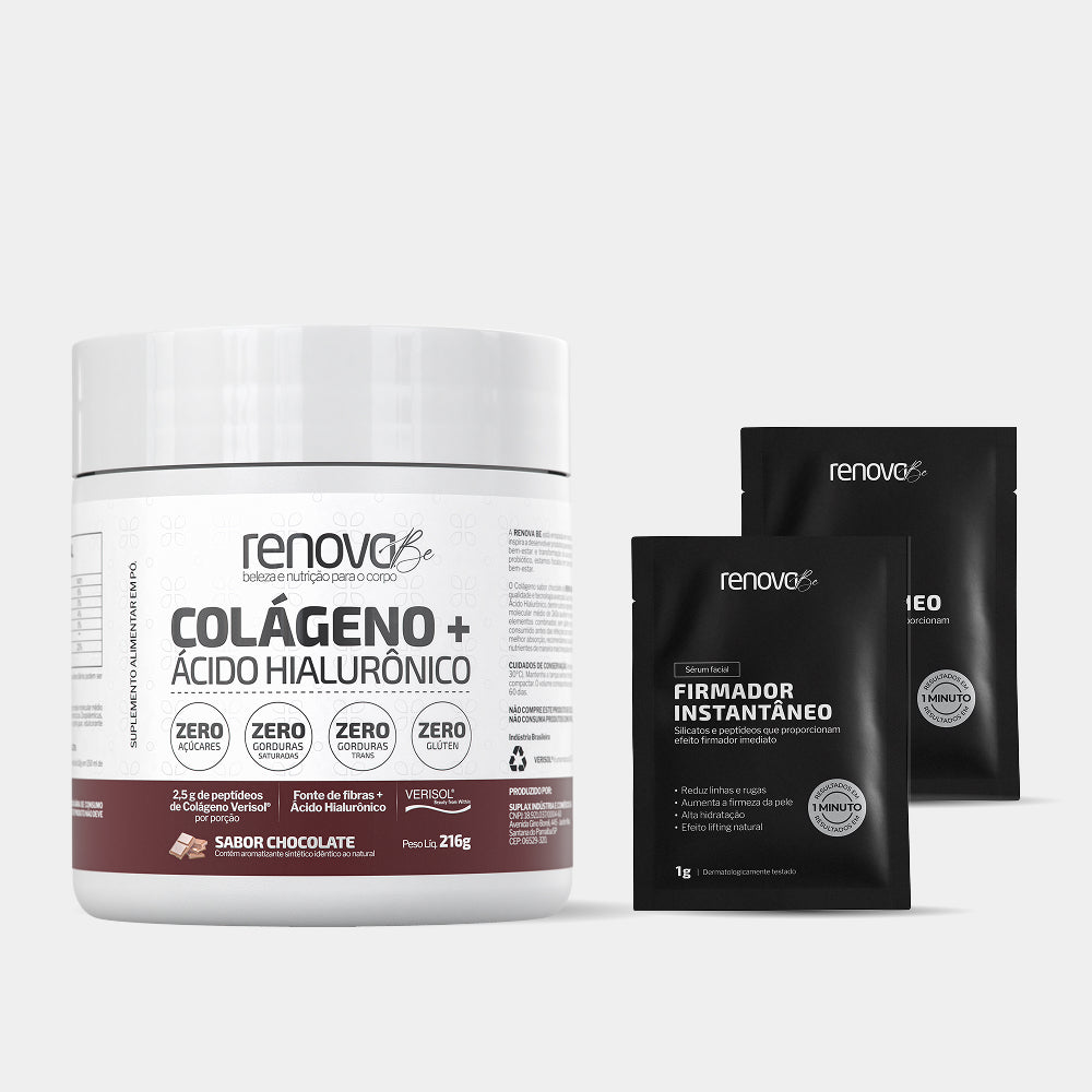 Kit Colágeno Verisol® — 1 Pote sabor Cranberry da RenovaBe