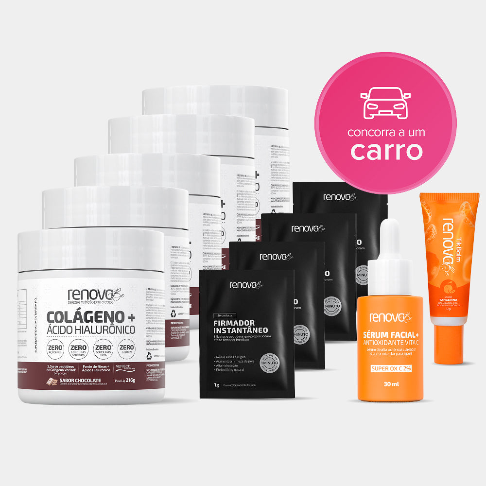 Colágeno Verisol® + Ácido Hialurônico - Chocolate - Exclusivo
