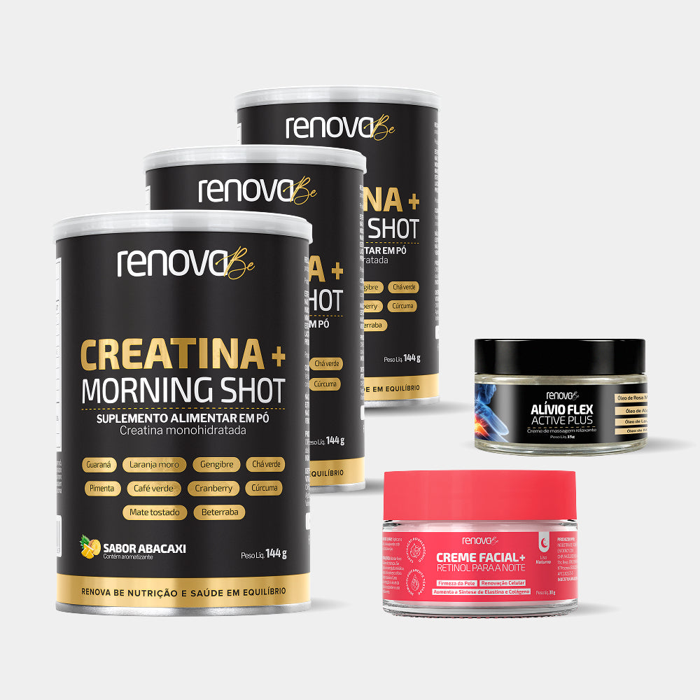 Creatina com Morning Shot