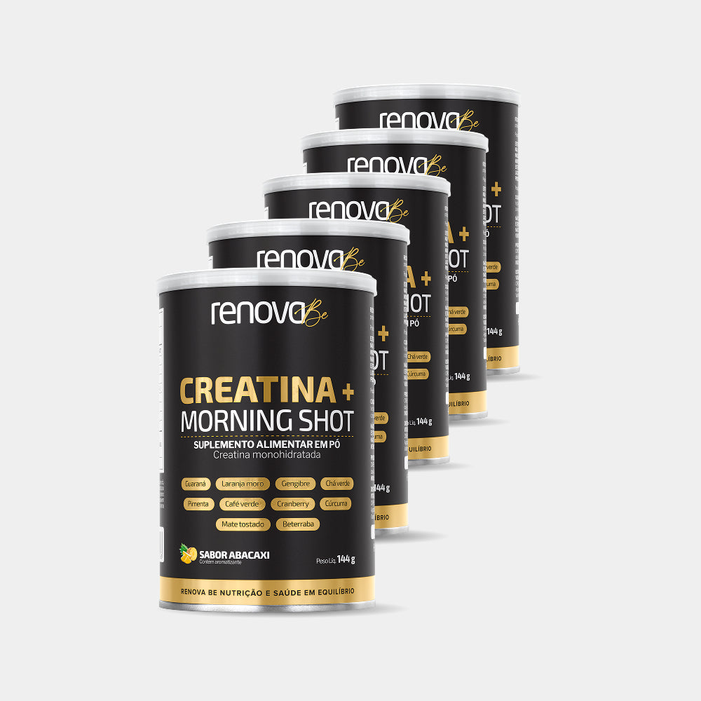 Creatina com Morning Shot