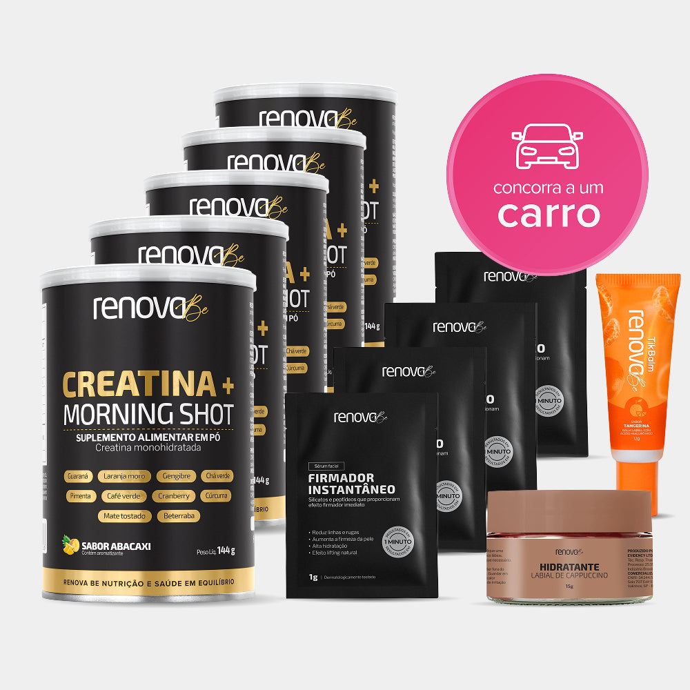 Creatina com Morning Shot - Exclusivo