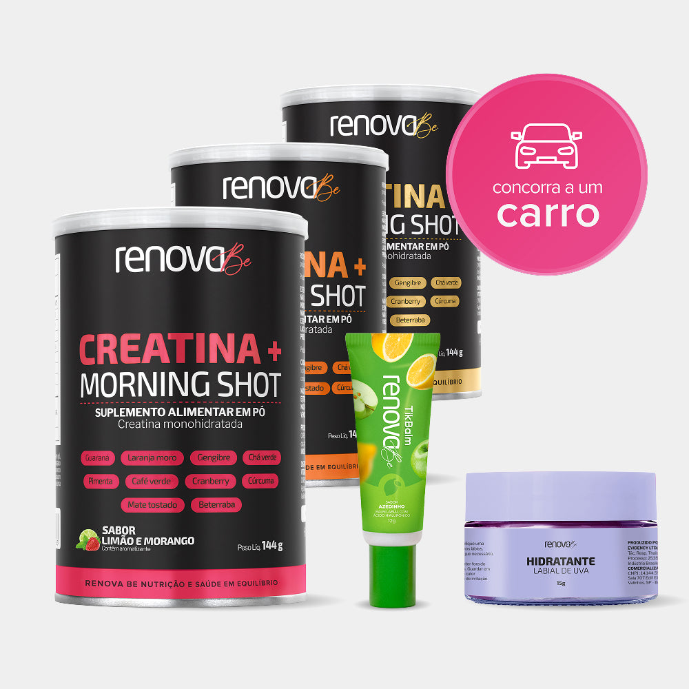 Creatina com Morning Shot