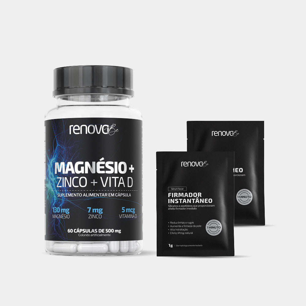 Magnésio com Zinco e Vitamina D