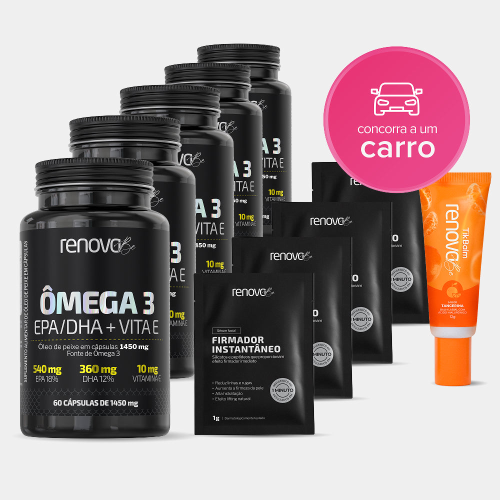 Ômega 3 + Vitamina E