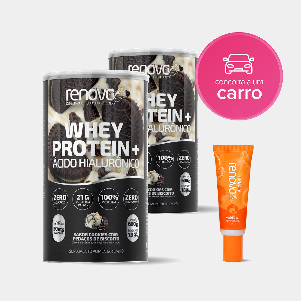 Whey Protein com Ácido Hialurônico