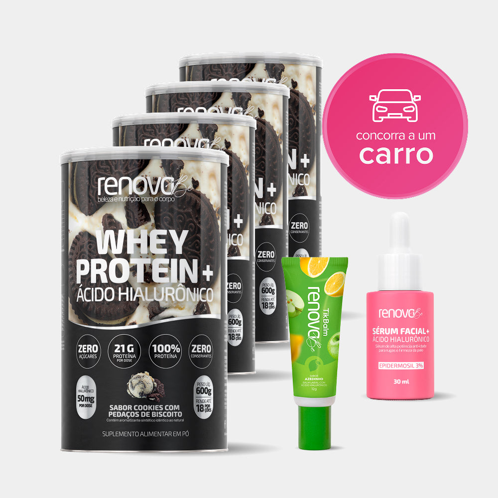 Whey Protein com Ácido Hialurônico