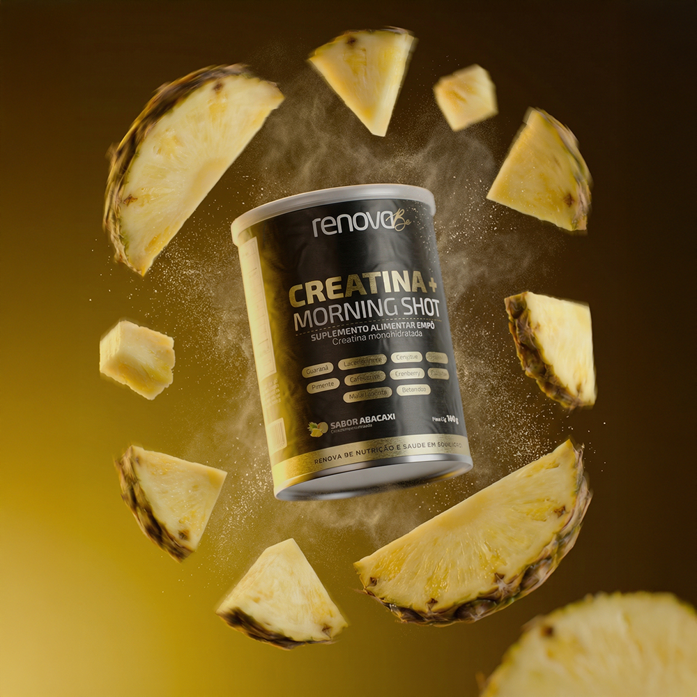 Creatina com Morning Shot