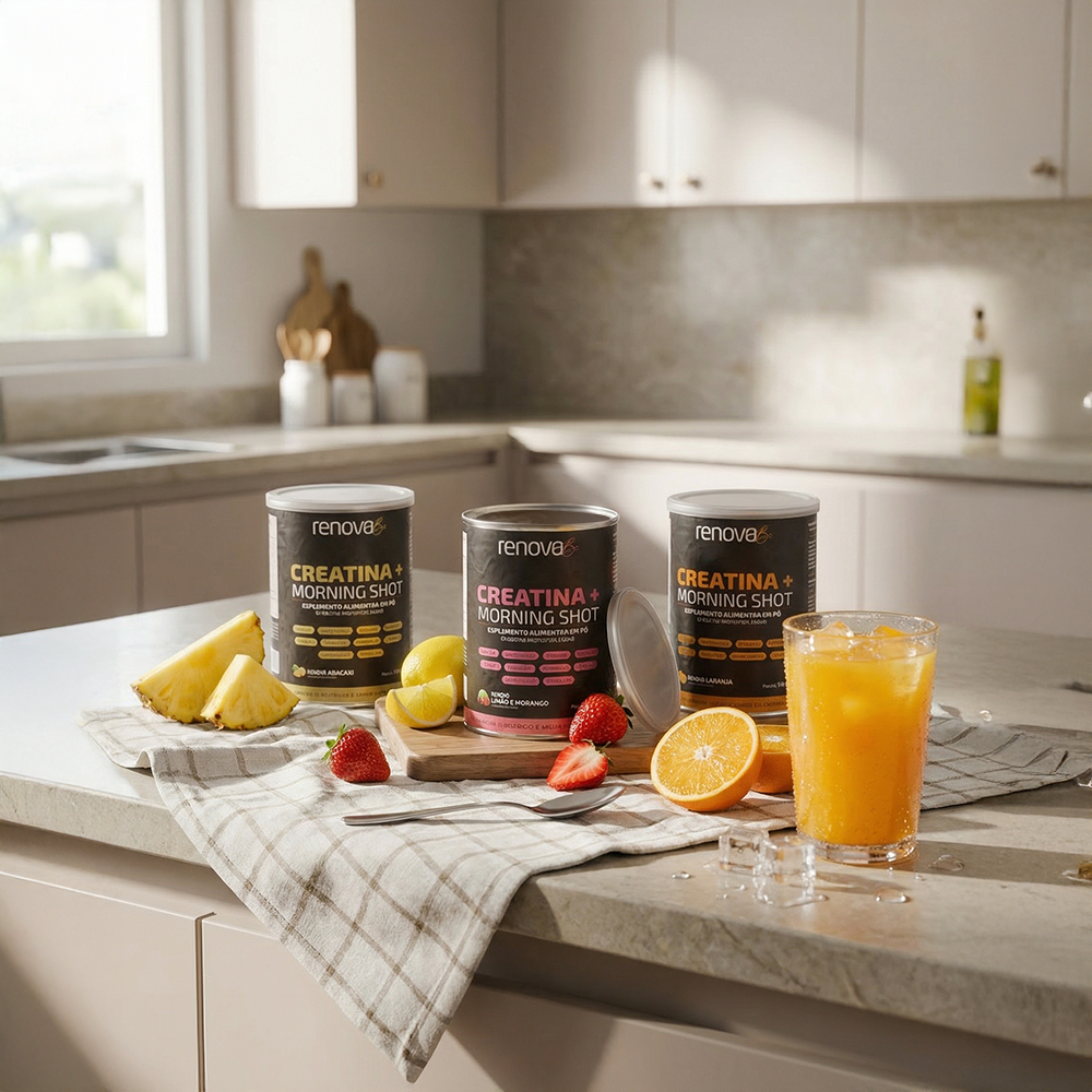 Creatina com Morning Shot