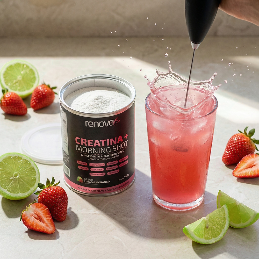 Creatina com Morning Shot