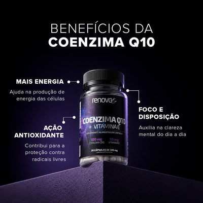 Coenzima Q10 + Vitamina E