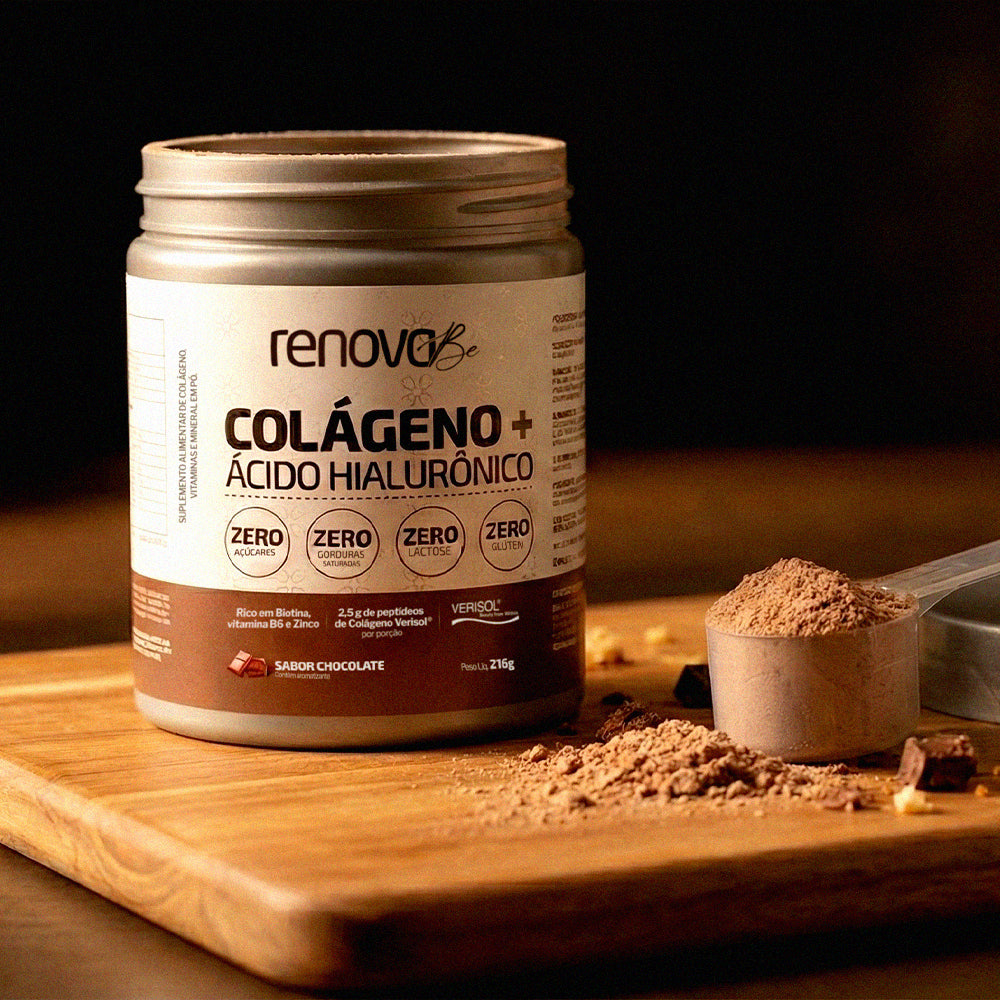 Colágeno Verisol® + Ácido Hialurônico - Chocolate