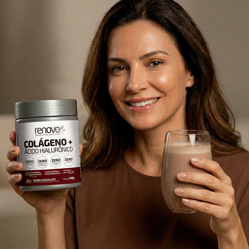 Colágeno Verisol® + Ácido Hialurônico - Chocolate