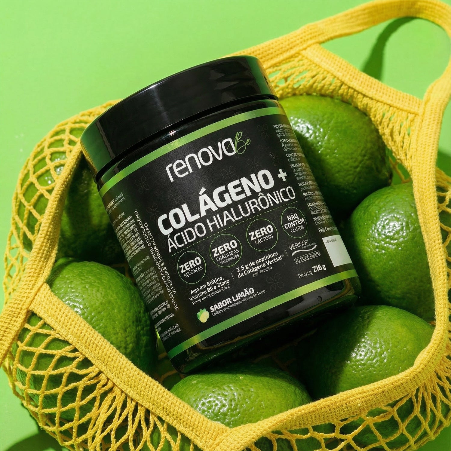 Colágeno Verisol® + Ácido Hialurônico - Limão