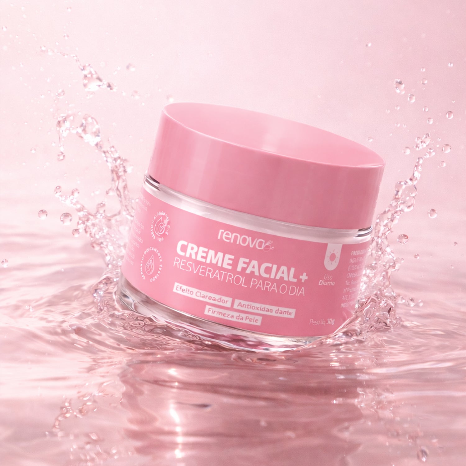 Creme Facial Resveratrol Para o Dia