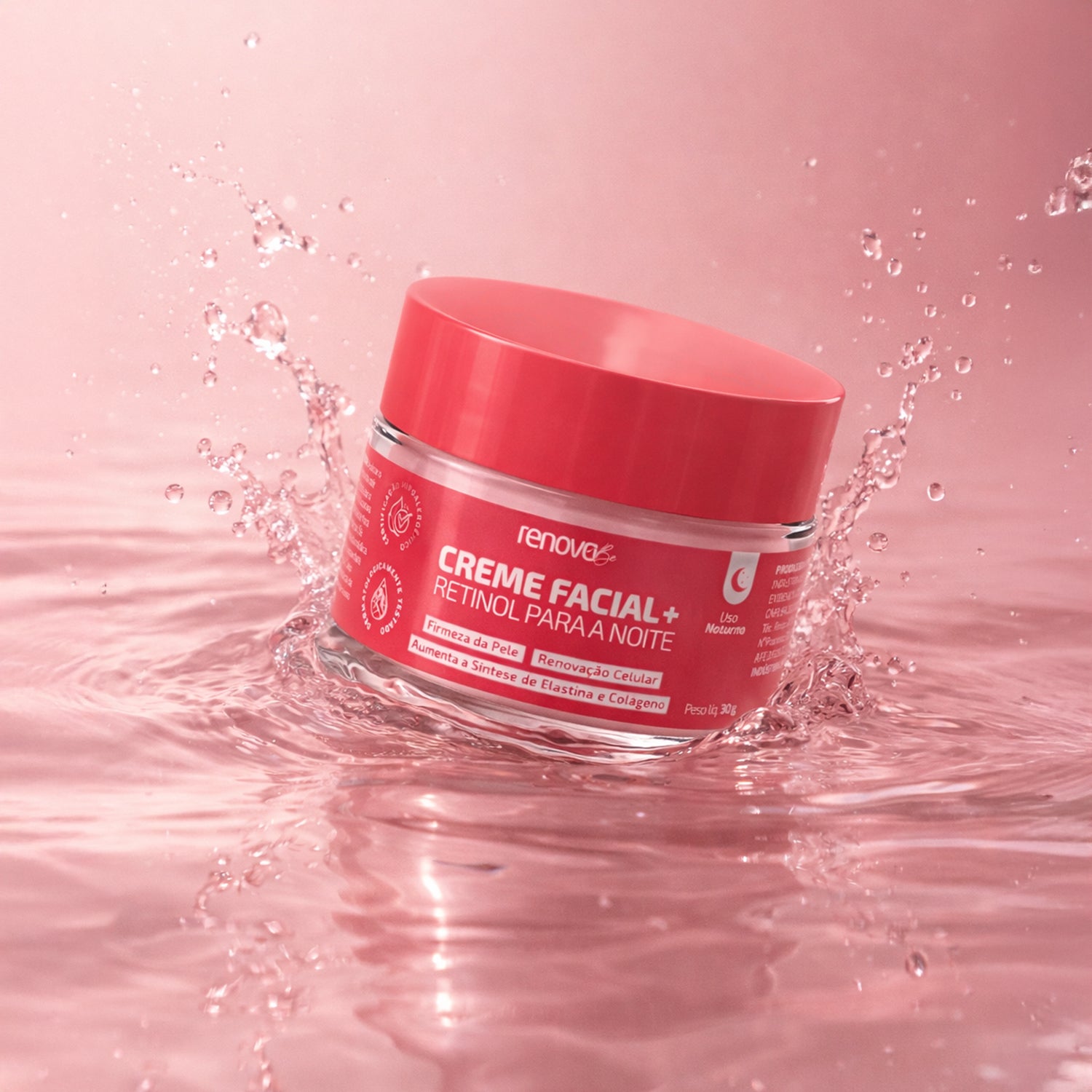 Creme Facial Retinol Para a Noite