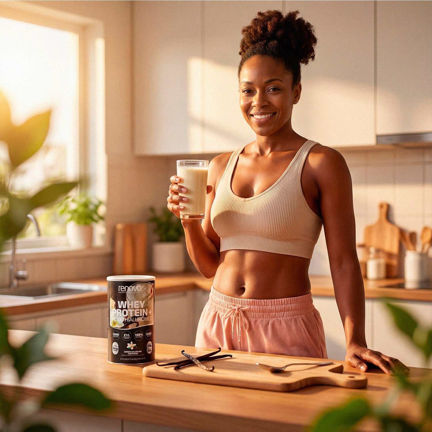 Whey Protein e Ácido Hialurônico - Cookies