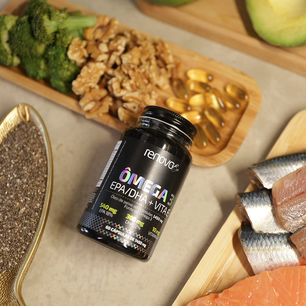 Ômega 3 + Vitamina E