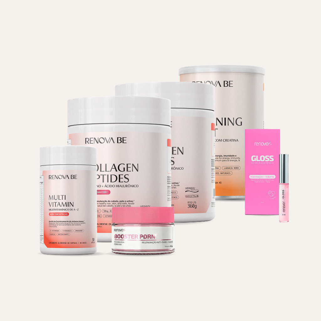 Kit Mês do Cliente da Renova Be, com seis produtos